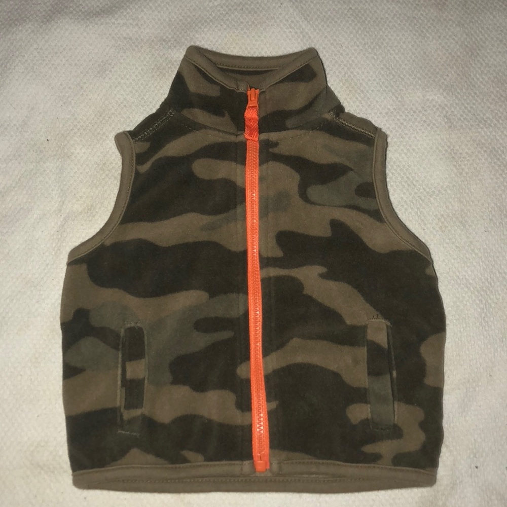 Camo, Fleece Vest for boys